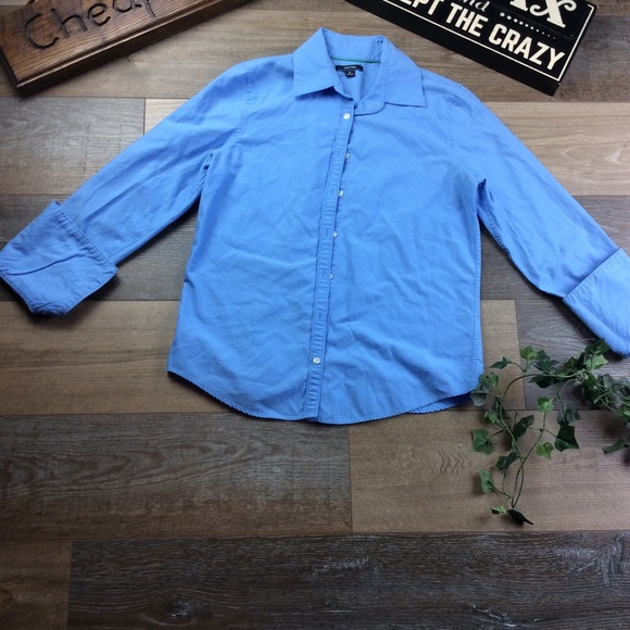 Nautica Women’s Long Sleeve Button Down Top sz 6 - Picture 7 of 7